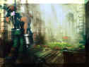 Barret et Marlne dans l'glise d'Aeris